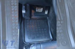 Specific rubber mats suitable for Jeep Grand Cherokee after 2010, 4-piece set, black color-image-6216594