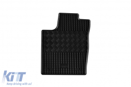 Specific rubber mats suitable for Jeep Grand Cherokee, Dodge Durango after 2011, 4-piece set, black color-image-6249353