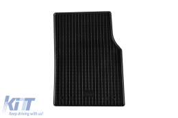 Specific rubber mats suitable for Jeep Grand Cherokee, Dodge Durango after 2011, 4-piece set, black color-image-6249354