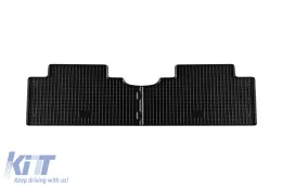 Specific rubber mats suitable for Kia Carens after 2013, 5 seats, 4-piece set, black color-image-6228626