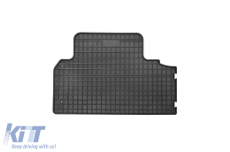 Specific rubber mats suitable for Kia Carens 2013-2018, 5 seats, 4-piece set, black color from Frogum El Toro series-image-6230248