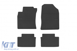 image-4-Specific rubber mats suitable for Kia Ceed after 2018, 4-piece set, black color