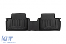 Specific rubber mats suitable for Kia Ceed 2012-2018 from Frogum 3D ProLine series, 4-piece set, black color, with 24-month warranty-image-6222301
