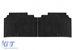 Specific rubber mats suitable for Kia EV 6 after 2021, 4-piece set, black color-image-6230951