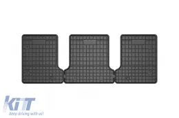 image-22-Specific rubber mats suitable for Kia EV9 after 2023 for third row seats, 3-piece set, black color