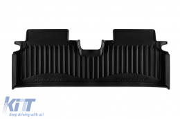 Specific rubber mats suitable for KIA Niro EV after 2024, 3-piece set, black color, with 24-month warranty-image-6224208