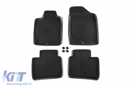 image-29-Specific rubber mats suitable for Kia Optima 2010-2015, 4-piece set, black color