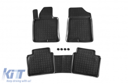 image-34-Specific rubber mats suitable for Kia Optima after 2015, 3-piece set, black color