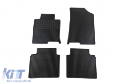 Specific rubber mats suitable for Kia Optima after 2016, 4-piece set, black color - ABFMK6018817
