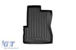 Specific rubber mats suitable for KIA Picanto 2003-2011, 4-piece set, black color, with 24-month warranty from Frogum 3D ProLine series.-image-6222967