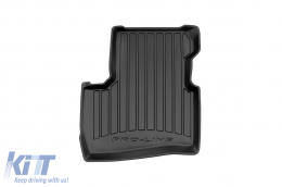 Specific rubber mats suitable for KIA Pro Ceed 2006-2012, 4-piece set, black color, with 24-month warranty-image-6222943