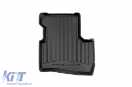 Specific rubber mats suitable for KIA Pro Ceed 2006-2012, 4-piece set, black color, with 24-month warranty-image-6222944