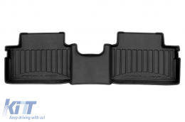 Specific rubber mats suitable for KIA Proceed after 2018, 3-piece set, black color, with 24-month warranty-image-6223609