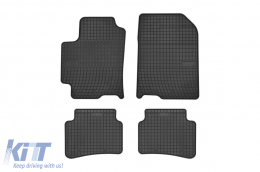 Specific rubber mats suitable for Kia Rio, Stonic after 2017, 4-piece set, black color from Frogum El Toro series - ABFMK6024072