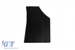 Specific rubber mats suitable for Kia Sorento after 2009, 7 seats, 6 parts, black-image-6228642