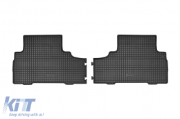 Specific rubber mats suitable for Kia Sorento after 2015, 5 seats, 4-piece set, black color-image-6228871