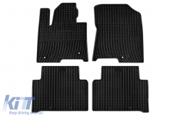 Specific rubber mats suitable for Kia Sorento after 2020, 4-piece set, black color - ABFMK6019319