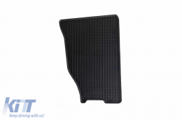 Specific rubber mats suitable for Kia Sorento after 2004, 4-piece set, black color-image-6248682