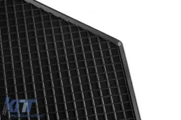 Specific rubber mats suitable for Kia Soul EV after 2014, 4-piece set, black color-image-6229096