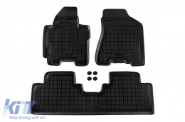image-19-Specific rubber mats suitable for Kia Sportage 2004-2010, 3-piece set, black color
