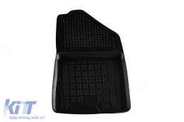 Specific rubber mats suitable for Kia Sportage after 2018, 4-piece set, black color-image-6214777
