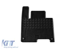 Specific rubber mats suitable for Kia Sportage, Sportage HEV, MHEV, PHEV after 2022, 4-piece set, black color-image-6229272