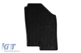 Specific rubber mats suitable for Kia Sportage, Sportage HEV, MHEV, PHEV after 2022, 4-piece set, black color-image-6229273