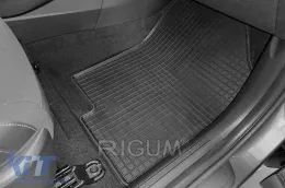 Specific rubber mats suitable for Kia Sportage, Sportage HEV, MHEV, PHEV after 2022, 4-piece set, black color-image-6229276