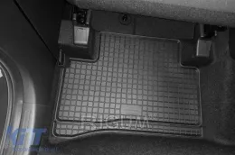 Specific rubber mats suitable for Kia Sportage, Sportage HEV, MHEV, PHEV after 2022, 4-piece set, black color-image-6229277