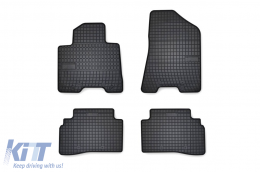 image-1-Specific rubber mats suitable for Kia Sportage after 2018, 4-piece set, black color