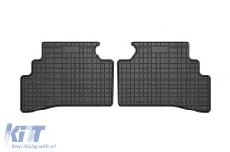 Specific rubber mats suitable for Kia Sportage PHEV after 2021, 4-piece set, black color-image-6250866