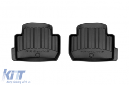 Specific rubber mats suitable for Kia Stinger after 2017, not suitable for 4x4 version, 4-piece set, black color, with 24-month warranty-image-6221704