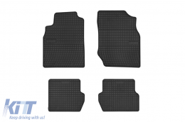 Specific rubber mats suitable for Kia Stinger after 2016, 4-piece set, black color - ABFMK6019214