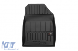 Specific rubber mats suitable for Kia Xceed after 2019, 4-piece set, black color, with 24-month warranty-image-6221973