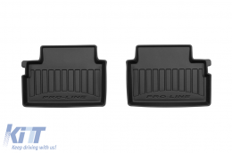 Specific rubber mats suitable for Kia Xceed after 2019, 4-piece set, black color, with 24-month warranty-image-6221974