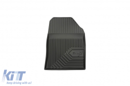 Specific rubber mats suitable for Kia Xceed after 2019, 4-piece set, black color-image-6226972
