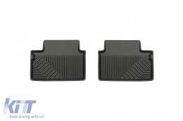 Specific rubber mats suitable for Kia Xceed after 2019, 4-piece set, black color-image-6226973