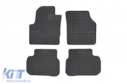 Specific rubber mats suitable for Land Rover Discovery Sport after 2014, 4-piece set, black color - ABFMLR6024062