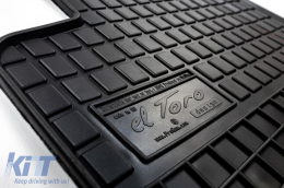 Specific rubber mats suitable for Leapmotor C10 after 2024, 4-piece set, black color-image-6231445