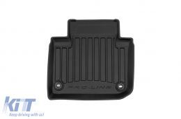 Specific rubber mats suitable for Lexus GS IV 2012-2020, 4-piece set, black color, with 24-month warranty from Frogum 3D ProLine series.-image-6223232