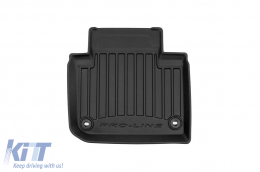 Specific rubber mats suitable for Lexus GS IV 2012-2020, 4-piece set, black color, with 24-month warranty from Frogum 3D ProLine series.-image-6223233