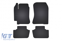 image-11-Specific rubber mats suitable for Lexus IS 200 1998-2005, 4-piece set, black color from Frogum El Toro series