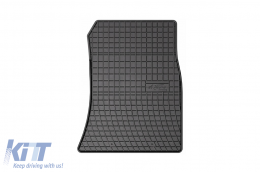 Specific rubber mats suitable for Lexus IS sedan RWD 2005-2013, 4-piece set, black color from Frogum El Toro series-image-6257053