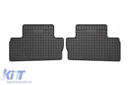 Specific rubber mats suitable for Lexus IS sedan RWD 2005-2013, 4-piece set, black color from Frogum El Toro series-image-6257054