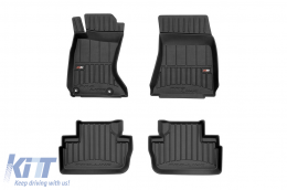 image-52-Specific rubber mats suitable for Lexus IS 2005-2013, 4-piece set, black color, with 24-month warranty