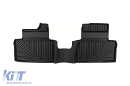 Specific rubber mats suitable for Lexus LBX after 2023, 3-piece set, black color-image-6227238