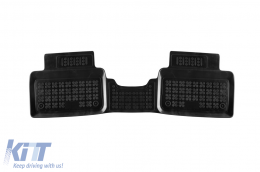 Specific rubber mats suitable for Lexus LBX Hybrid, 4x2, 4x4 after 2023, 3-piece set, black color-image-6216430