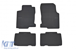 Specific rubber mats suitable for Lexus NX 200 after 2014, 4-piece set, black color - ABFML6019250