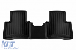 Specific rubber mats suitable for Lexus NX PHEV after 2021, 3-piece set, black color, with 24-month warranty-image-6223788