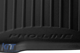 Specific rubber mats suitable for Lexus NX PHEV after 2021, 3-piece set, black color, with 24-month warranty-image-6223789